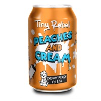 Tiny Rebel Peaches And Cream IPA 