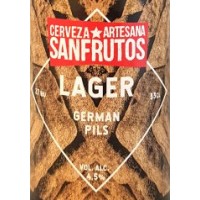 Cerveza LAGER German Pils, SanFrutos - Alacena De La Vega
