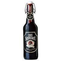 Cerveza alemana negra SCHWABEN botella 50 cl. - Alcampo