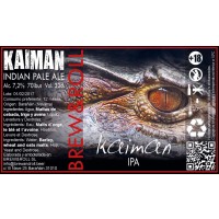 Brew & Roll Kaiman.12 x 33cl - Solo Artesanas
