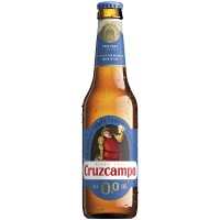 Cerveza sin alcohol (0,0% Vol.) CRUZCAMPO pack de 6 uds. de 25 cl. - Alcampo