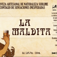 Cerveza La Maldita. La Maldita Originale  - Solo Artesanas