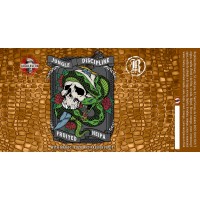 La Calavera w/ Reptilian Brewery JUNGLE DISCIPLINE (FRUITY NEIPA) 6%ABV Llauna 44 cl - Gourmetic