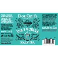 Cervezas Dougall's HAZY IPA IDA Y VUELTA Dougalls 24x33cl - MilCervezas