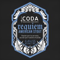 Coda Requiem American Stout (Lata 470cc) - Delibeer