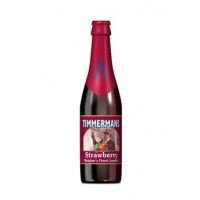 TIMMERMANS Strawberry Lambic cerveza especial afrutada belga sabor fresa botella 33 cl - Supermercado El Corte Inglés