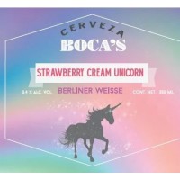 Bocas Strawberry Cream Unicorn Bocas Strawberry Cream Unicorn
