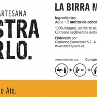 Cerveza Artesana Destraperlo Güena Rubia de Jerez - Fuego y Sal