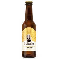 Award Winning Nirvana Brewery Bavarian Helles Lager 0.3% Low Alcohol Beer 812 x 330ml - Dry Drinker