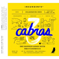 Insurgente / Oersoep / Rooie Dop 3 Cabras - Tres Cabras 