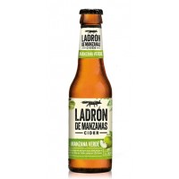 Cider Ladrón de manzanas sabor manzana verde botella 25 cl. - Carrefour España