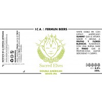 Fermun Beers - Sacred Elves - Doble IPA - Rubia - 8,0º - 330 ml - Catalunya - Localbeer Barcelona