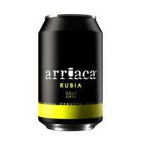 Cerveza ARRIACA Rubia botella 33cl - Alimentos de Guadalajara