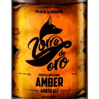 Cerveza Amber Zorro de Oro 33 cl. - Cervetri