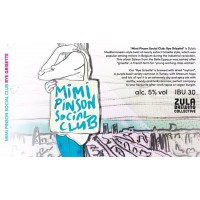Zula Brewing Mimi Pinson Social Club