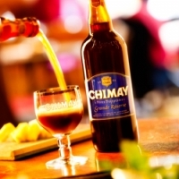 Cerveza tostada azul Chimay belga trapense botella 33 cl. - Carrefour España