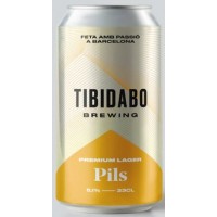 Caja 24×33 cl. CervezaPils PremiumPrecio: 2,08€/Unidad - Tibidabo Brewing