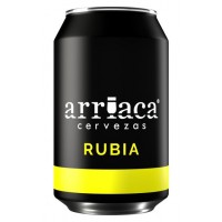 Cerveza ARRIACA Rubia lata 33cl - Alimentos de Guadalajara