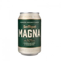 Cerveza San Miguel Magna pack de 12 latas de 33 cl. - Carrefour España