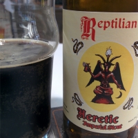 REPTILIAN HERETIC (RUSSIAN IMP. STOUT) 8%ABV AMPOLLA 33cl - Gourmetic