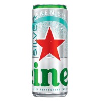 Cerveza Heineken silver lata 33 cl. - Carrefour España
