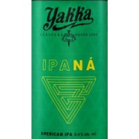 Yakka IPA ná - Cervezas Yakka