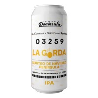 PENINSULA LA GORDA IPA 2023 440ml - Mas Que Cervezas