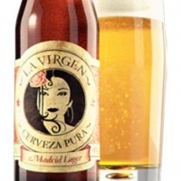 Cerveza rubia Premium LA VIRGEN 33 cl. - Alcampo