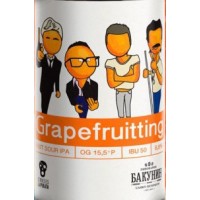 Bakunin / La Pirata Grapefruitting - Sour Sweet IPA - Labirratorium