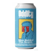 Oddity Man Behind The Scene Double IPA 440ml Can - The Crú - The Beer Club