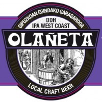 Cerveza IPA Olañeta DDH West Coast -33 cl-Caja de 6 unidades - Olañeta