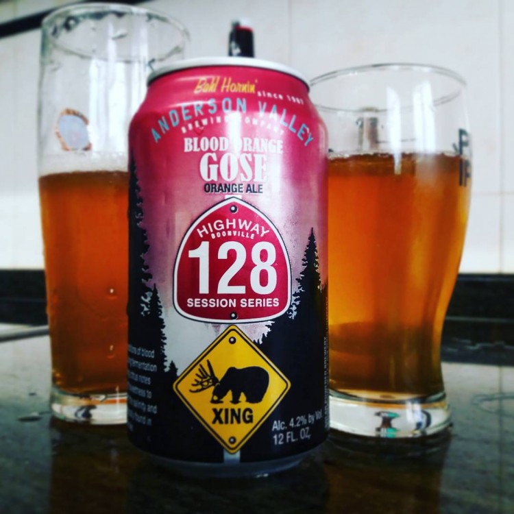 Anderson Valley Blood Orange Gose