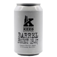 Kees – Barrel Project 19.07 Export Porter Aged On Brandy Barrels Blik 33cl - Melgers