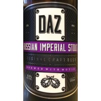Daz Russian Imperial Stout Daz Russian Imperial Stout