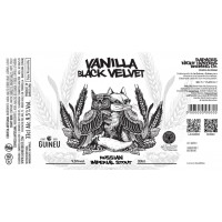 GUINEU w/ LA QUINCE VANILLA BLACK VELVET (RUSSIAN IMP. STOUT) 9,5%ABV AMPOLL 33cl - Gourmetic