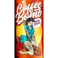 CoffeeBomb 5,8% Alc. Milk Stout - Cervezas La Grúa