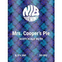 Mrs. Coopers Pie - NIB Brewing   - Bodega del Sol