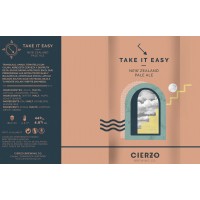 Cierzo Take It Easy(Pack de 12 latas) - Cierzo Brewing