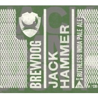 BrewDog Jack Hammer 44 cl.-Double IPA - Passione Birra