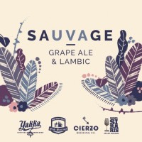 CIERZO y YAKKA Colab - SAUVAGE - Grape Ale Lambic x Botella 75cl - Clandestino