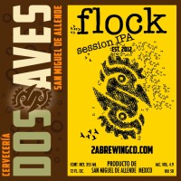 Dos Aves IPA, Session - Flock Botella de 355mL - Dos Aves
