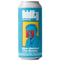 Oddity Man Behind The Scene Double IPA 440ml Can - The Crú - The Beer Club