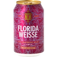 THORNBRIDGE FLORIDA WEISSE 330CC - Beer Manía