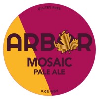 Arbor Ales Mosaic Gluten-Free Pale Ale 