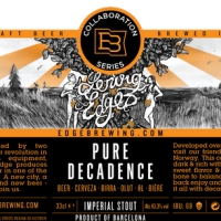 Edge Brewing / Lervig Pure Decadence 