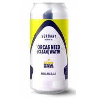 Verdant Brewing Co Orcas Need (clean) Water