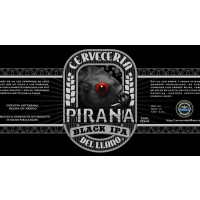 Cervecería del Llano Piraña Black IPA