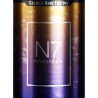 CASTELLÓ BEER N7 (NITRO NEIPA) 6%ABV LLAUNA 33cl - Gourmetic