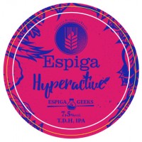 Espiga  Hyperactive Triple Dry Hopped IPA - Abeerzing