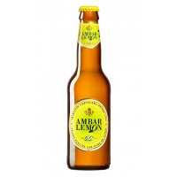 Cerveza (0,0% alcohol) con sabor a limón AMBAR RADLER lata de 33 cl. - Alcampo